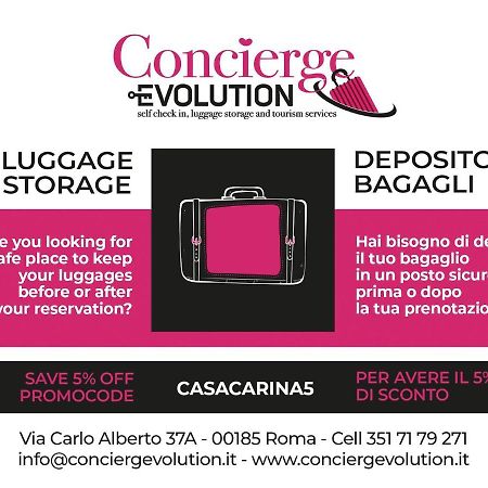 Casa Carina Daire Roma Dış mekan fotoğraf